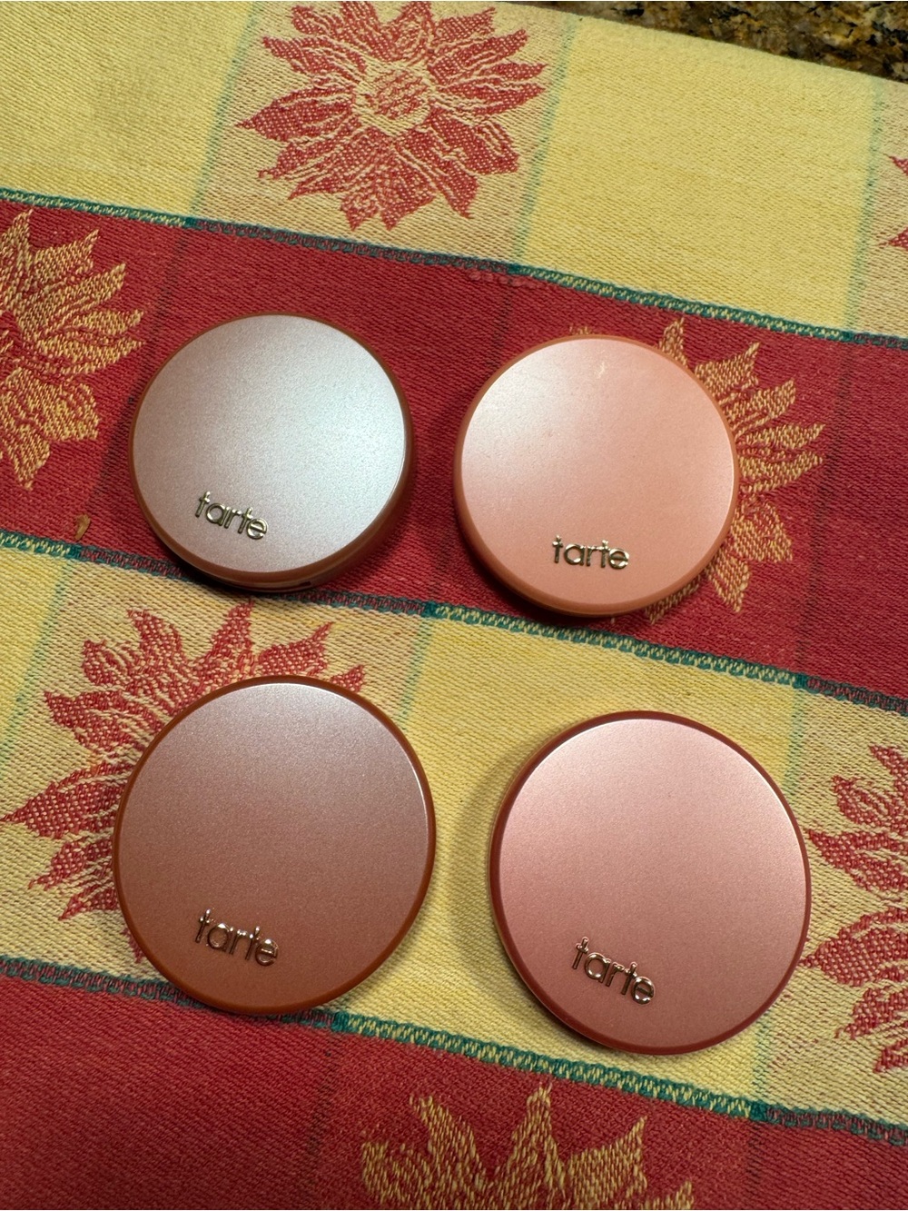 4 Tarte Natural Warm Peach Pink Blush